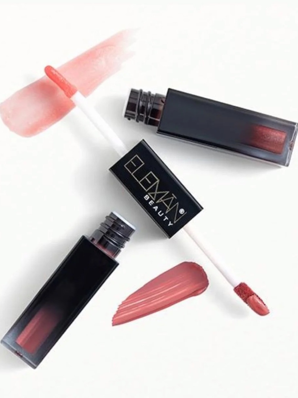 Eleman Beauty Dual Sided Liquid Lipstick in Ibiza 2ml X 2 BRAND NEW IN BOX